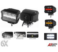 4.4 " LED Work Luce X6 Posteriore Rimorchio Reverse Rosso Nebbia Freccia Camion