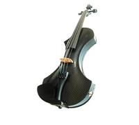 4/4 Pick Up in legno massello 4/4 con archetto per violino elettrico Violino silenzioso a grandezza naturale vestito per violino