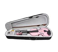 4/4 Principianti Violino Rosa Pannello In Acero Violino Con Custodia Corde Per Arco Spalla Parti Parti Adatto Per Lezioni Di Musica Studio (Color : 4-4 violin)