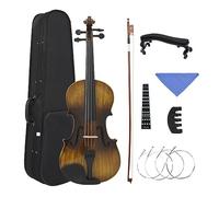 4/4 Strumento A Corde Di Violino Violino Classico Acustico Con Custodia Set Di Accessori Per Strumenti Musicali (Color : 4-4 Set)