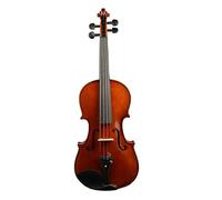4/4 Violino A Grandezza Naturale TOP In Acero Abete Rosso Con Fondo Fiammato Solido Fatto A Mano 4/4 Violino Con Custodia Oblunga Corde Per Arco Set Completo