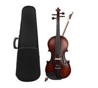 4/4 Violino Acustico In Legno Massello Violino Opaco Violino In Tiglio Con Custodia Corde Per Arco Spalla Resto Tuner Panno (Color : Violin Set 2)