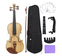 4/4 Violino Per Principianti Pannello In Abete Strumento A Corde Per Violino In Acero Violino Con Custodia Corde Per Arco Accessori Per Il Resto Della Spalla (Color : 4-4 violin set)