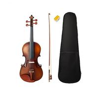 4/4 Violino Violino Finitura Opaca Violino In Legno Massello 4/4 Violino A Strisce Artigianali Per Studenti Principianti Custodia Mute Arco Corde