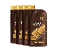 4 (4x1) Litri PEMCO SAE 10W-40 IDRIVE 260 Olio Motore Classic