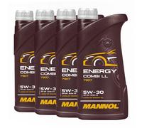 1 Litro Mannol Energy Combi Ll 5W-30 olio motore MN7907 Api Sn Acea C3