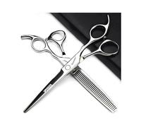 4.5/6/6.5/7/7.5 pollici professionale tagliacapelli set, taglienti in acciaio inossidabile, forbici specifiche per parrucchieri (6.5 - pollici - 2pc - B)