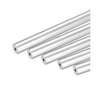 4/5 pezzi 6063 tubo tondo in alluminio 10 mm OD 3/4/5/6/7/8 mm diametro interno 250 mm lunghezza tubo in alluminio for progetti fai da te fatti a mano(5Pcs,10mmx7mmx250mm)