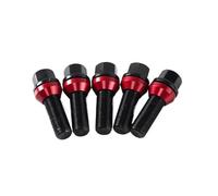4/5 Pezzi Ruota B12.9 Grado Forgiato Bulloni Dadi Vite E90/E60/E39/F10/F20/E46 M12x1.25 12x1.5 14x1(4PCS 50mm Cone,M12x1.25)