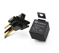 4 5 Pin 4P 5P 40A Relè auto impermeabile automobilistici a lunga durata DC 12V / 24V normalmente aperto for condizionatore d'aria faro(XX-Large)