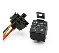 4 5 Pin 4P 5P 40A Relè for auto impermeabile for a lunga durata Normalmente aperto DC 12V/24V for fari Aria condizionata 50 pezzi(4P 24V 40A 1tao)