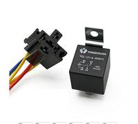 4 5 Pin 4P 5P 40A Relè for auto impermeabile for a lunga durata Normalmente aperto DC 12V/24V for fari Aria condizionata 50 pezzi(4P 12V 40A 1tao)
