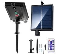4,5 V1,2 W Solar String Light Control Box, scatola di controllo solare con telecomando per 8 modalità di lampeggiamento, catena luminosa solare per strisce LED, per matrimoni e vacanze (stampa piatta