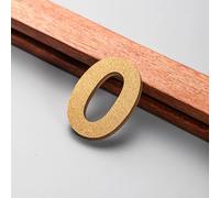 4.5CM/ 6.5CM Numeri Civici Esterni Autoadesivi In acrilico Da, Numeri Di Stanza for Porte, Numero Esterno for Indirizzo Domestico, Adesivi Moderni for Piccole Cassette Postali(Gold,4.5CM,0)