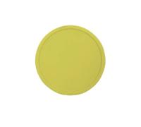 4/6/12 pezzi/set 10 cm sottobicchiere rotondo in silicone tappetino isolante in sottobicchieri portabicchieri decorazioni for la tavola di casa per Padelle(Yellow,12Pcs)