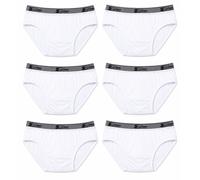Cotonella Slip uomo SG – confezione 2 capi in cotone elastico con elastico a vista – Bianco L