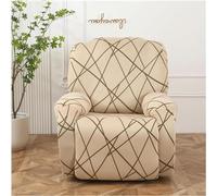 4/6/8-Pezzi Copripoltrona Relax Reclinabile Universale, Copridivano Poltrona Relax Moderna Fodere Copripoltrona Reclinabile Elasticizzato Lavabile Rimovibile,Copertura per Poltrona Reclinabile ( Color