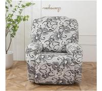 4/6/8-Pezzi Copripoltrona Relax Reclinabile Universale, Copridivano Poltrona Relax Moderna Fodere Copripoltrona Reclinabile Elasticizzato Lavabile Rimovibile,Copertura per Poltrona Reclinabile ( Color
