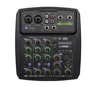 4/6-channel sound mixer outdoor conference audio USB Bluetooth reverb audio processor K song mobile phone live broadcast with(B4L)