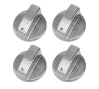 4/6 Manopola per Fornello a Gas, 6MM Copertura Pomello Accessori di Ricambio per Fornello a Gas Universale, Manopola di Controllo del Riscaldamento Controllo Preciso Della Temperatura per Forno (4PCS)
