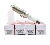 4/6 pezzi 90919-01233 SK16HR11 candela all'iridio compatibile con Toyota Aygo 4Runner Camry Highlander RAV4 Prado spina for auto Candela Profumata Per Auto(4pcs)