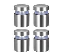 4/6 pezzi di viti distanziatrici for cartelli pubblicitari, viti in acciaio inossidabile for supporti da parete in vetro acrilico, chiodi for opere d'arte(4pcs)
