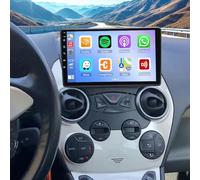 4+64G Android 13 Autoradio Stereo per Ford Ka 2008-2014 con Wireless Carplay Android Auto, 9 pollici Touch Screen Radio con Bluetooth Wifi FM RDS Sat Navi SWC Mirror Link Split Screen AHD Camera/Mic