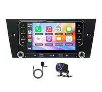 4+64G Android 14 Autoradio doppio DIN per BMW 3 Series E90 2005-2011 E91 E92 E93, 7" Touchscreen Autotradio con Wireless Carplay Android Bluetooth WiFi DSP FM/AM Radio Mirror Link AHD Backup Camera