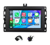 4+64G Android 14 Autoradio doppio DIN per Jeep Compass 2017-2020 Low End for Jeep Renegade 2018-2024 con Wireless Carplay Android Auto, 7" Touchscreen Car Radio GPS Bluetooth EQ Backup Camera FM/RDS