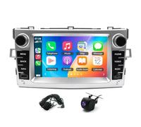4+64G Android 14 Autoradio doppio DIN per Toyota Verso 2009-2018 con Wireless Carplay Android Auto, 7" Touchscreen Car Radio GPS Bluetooth EQ Backup Camera FM/RDS Mirror Link WiFi
