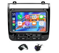 4+64G Android 14 Autoradio doppio DIN per VW Touareg 2011-2018 con Wireless Carplay Android Auto, 8" Touchscreen Car Radio GPS Bluetooth EQ Backup Camera FM/RDS Mirror Link WiFi
