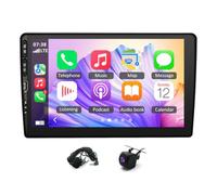 4+64G Android 14 Autoradio Navi per Jeep Compass 2011-2017 con Wireless Carplay Android Auto, 7" Touchscreen Doppio Din Car Radio for Jeep Patriot GPS Bluetooth Backup Camera FM/RDS Mirror Link