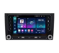 4+64G Android 14 Autoradio Stereo per Audi A4 2000-2009 con Carplay Android Auto, 7 pollici Touch Screen Radio Lettore Multimediale con navigazione GPS SWC Mirror Link Bluetooth Wifi