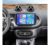 4+64G Android 14 Autoradio Stereo per Mercedes-Benz Smart 2014-2022 con wireless Carplay Android Auto, 9 pollici Touch Screen Radio Lettore Multimediale con navigazione GPS Mirror Link FM RDS WIFI