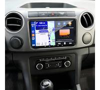 4+64G Android 14 Double Din Autoradio for VW Amarok 2010-2015 with Wireless Carplay Android,9" Touchscreen Android Car Radio GPS Navi Head Unit Bluetooth FM/RDS Backup Camera Miror Link