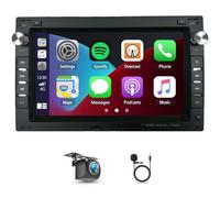 4+64G Android 15 Autoradio doppio DIN per VW Passat B5 2001-2005, 7 inch IPS Touchscreen Autoradio con Wireless Carplay Android Auto Navi Head Unit con Bluetooth WiFi Backup Camera FM/RDS