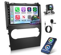 [4+64G]Autoradio Carplay per Mercedes Benz B200 A B Class W169 A160 A180 2008-2012 - 9 Pollici IPS 1280 * 720P Touchscreen EQ Audio - Wireless Android Auto, AI DSP, SWC + Telecamera di Backup AHD