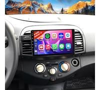 4+64G DAB Car Stereo Radio Ricambio per Nissan Micra 2002-2009, con Wireless CarPlay e Android 13 Auto 2 Din, 10.1 HD Touch Carplay Screen, con GPS Bluetooth WiFi RDS SWC DVR Split Screen AH