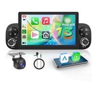 【4+64G】Hodozzy Carplay Autoradio per Fiat Panda 2013-2020, Touchscreen da 7 pollici con Android Auto/DSP/WiFi/GPS/RDS/FM/Bluetooth 5.0/USB