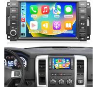 4+64GB Radio Auto Per Dodge Challenger Avenger 2008-2014 Grand Caravan 2008-2020 Chrysler 200 2011-2014 Stereo Con Touch Screen Da 7" Con Bluetooth CarPlay & Android Auto WiFi 5G GPS FM SW(Color:M400)