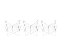 4.7" Palla Display Stand,3pz Multifunzione Acrilico Palla Stand Display Supporto