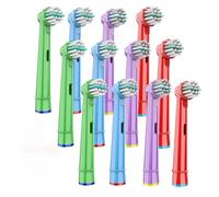 4/8/12 Testine Di Ricambio For Bambini Stages Power EB10 Ricariche For Spazzole Morbide, Compatibili Con Oral B, Spazzolino Elettrico For Bambini Dai 3 Anni In Su(12pcs)