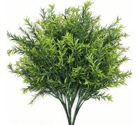 4/8/16 pezzi Piante artificiali realistiche per esterni, decorazione floreale per portico, giardino e interno, fiori finti resistenti ai raggi UV 4 pezzi,1 pz,Set da 8 pezzi,Set da 16 pezziPolietilene