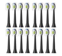 4/8/16pcs Replacement Toothbrush Heads，Compatible for Phlips， Replacement Heads,Electric Tooth-Brush Head ，Compatible for Phllips(16 Black)