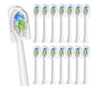 4/8/16pcs Replacement Toothbrush Heads，Compatible for Phlips， Replacement Heads,Electric Tooth-Brush Head ，Compatible for Phllips(16White)