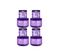 4/8 pezzi, compatibile for Dyson V11 Animal / V11 Torque Drive / V15 Rileva accessori for pezzi di ricambio di ricambio for aspirapolvere Dyson Filter Cyclone(4pcs)