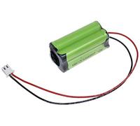 4,8 V, 600 mAh, AAA Micro NI-MH, Mexcel, batteria NS4/600 AAAHT, cavo e connettore per modellismo, luce di emergenza, illuminazione di sicurezza - durevole