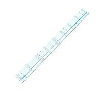 4/8pcs Striscia di retroilluminazione a LED adatta for Philips GC43D09-ZC23FG-01 43PFF5021 43PFF5011 T4312M LD43V22S DLED43GC4X9 DLED43GC 4X9 ZC21FA(2TV(8PCS))