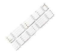 4/8pcs Striscia di retroilluminazione a LED adatta for TV Samsung GC43D08-ZC26AG-15 UA43NU6900 L43M5-5ARU L43M5-4X L43M5-FA 303GC430062 8LED 855cm(2TV(8PCS))