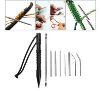 4/9/12Pcs Paracord FID Allacciatura Aghi per Lacci e Corde, In Acciaio Inox